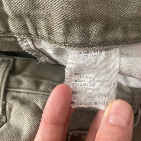 Vintage Lee Jeans Size 35X35 (Fit like a modern 30) Tan - Picture 11 of 15